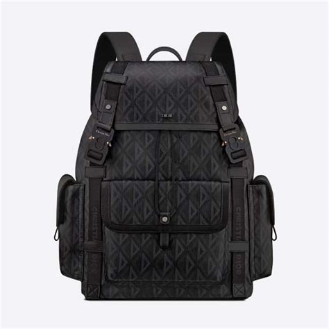 dior cd diamond backpack|Dior backpacks for men.